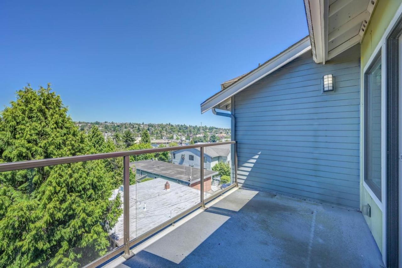 5 Min To Downtown Seattle! 3Br & 2Ba Cozy Townhome Townhouse Екстер'єр фото